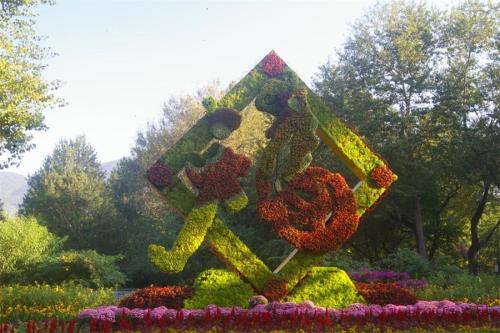 五色草造型